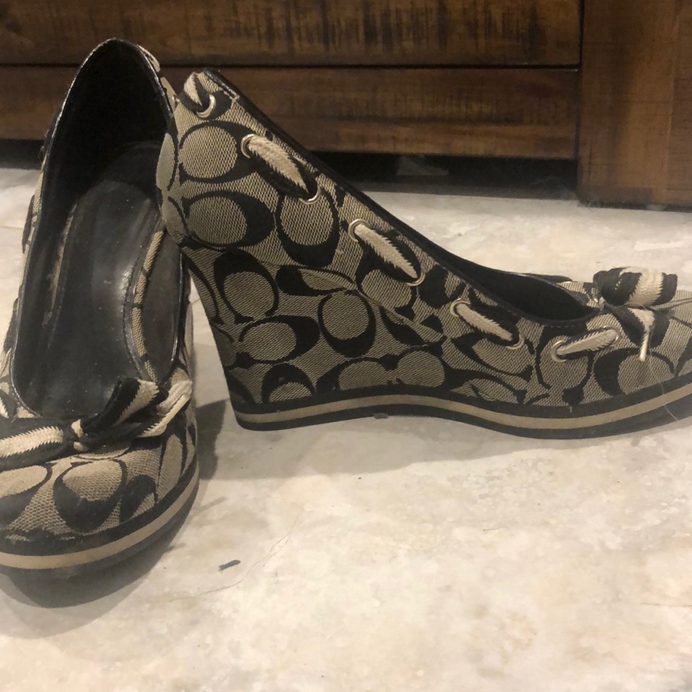 Coach wedges